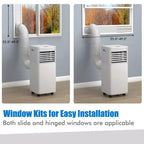 Climatiseur portable Costway 10000 BTU ASHRAE 3-en-1 avec déshumidificateur et mode ventilateur