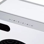 Refroidisseur d'air évaporatif et ventilateur portable Newair, refroidisseur par évaporation 1600 CFM, chambre à glaçons à chargement par le haut, réservoir d'eau amovible de 12 litres