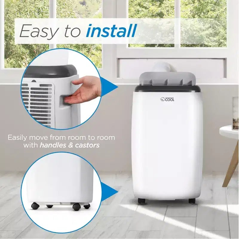Climatiseur portable COMMERCIAL COOL avec télécommande