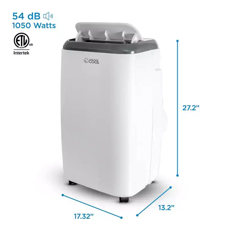Climatiseur portable COMMERCIAL COOL avec télécommande