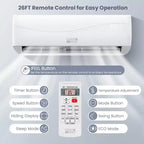 Climatiseur et Chauffage Split Mural Costway 9000 BTU avec Télécommande