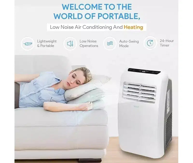 SereneLife CoolCraft : Sublimez votre atmosphère avec le climatiseur portable 3-en-1