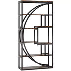 Tribesigns 5-Tier Bookshelf, 70.8 Book Display Case Unit for Home Office