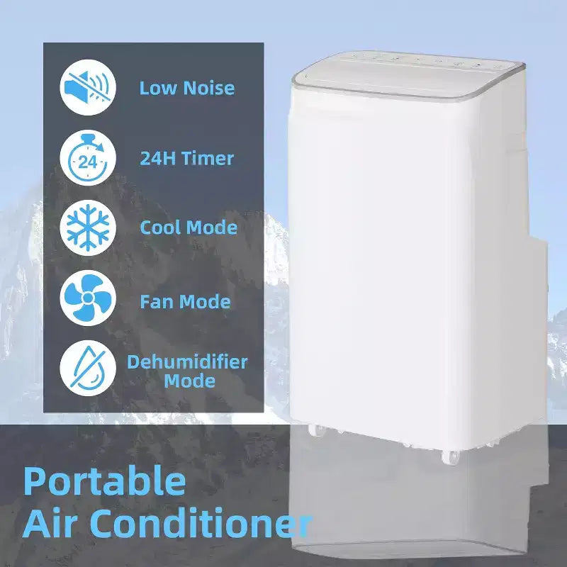 Climatiseur portable 14 000/12 000 BTU