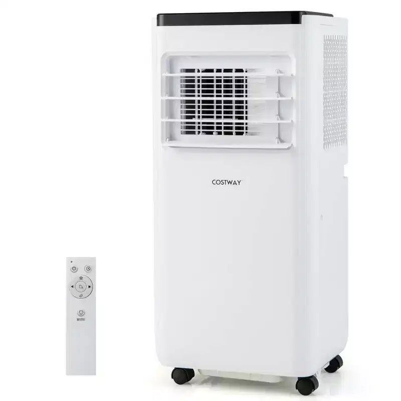 Climatiseur portable Costway 8000 BTU refroidit jusqu'à 23 m² avec ventilateur et déshumidificateur 5000 BTU (8000 BTU ASHRAE)