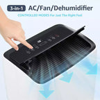 Climatiseur, climatiseur portable 12000 BTU avec modes déshumidificateur et ventilateur