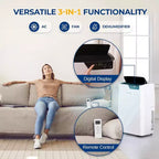 Climatiseur et Chauffage Portable SereneLife 12 000 BTU