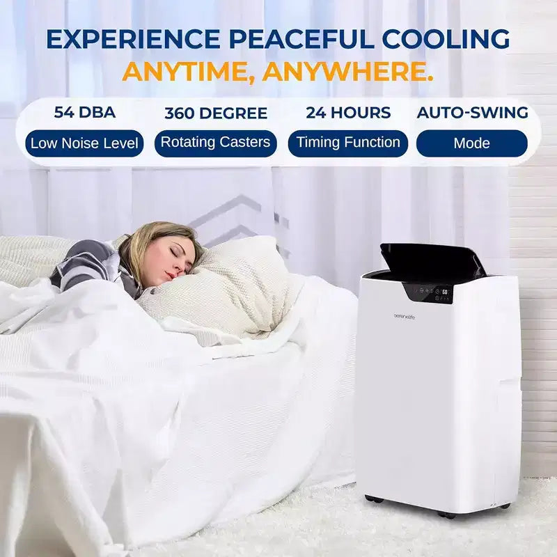 Climatiseur et Chauffage Portable SereneLife 12 000 BTU