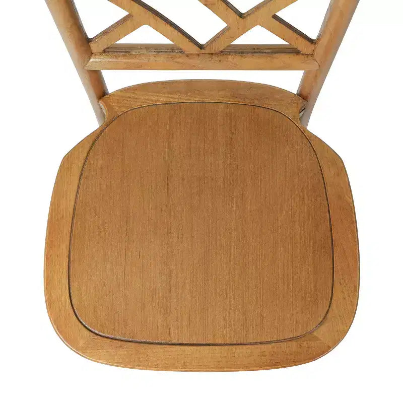 Silla de comedor de madera maciza negra/nogal americano/blanca, apilable, para 1 persona