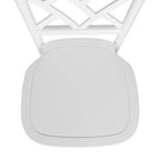 Silla de comedor de madera maciza negra/nogal americano/blanca, apilable, para 1 persona